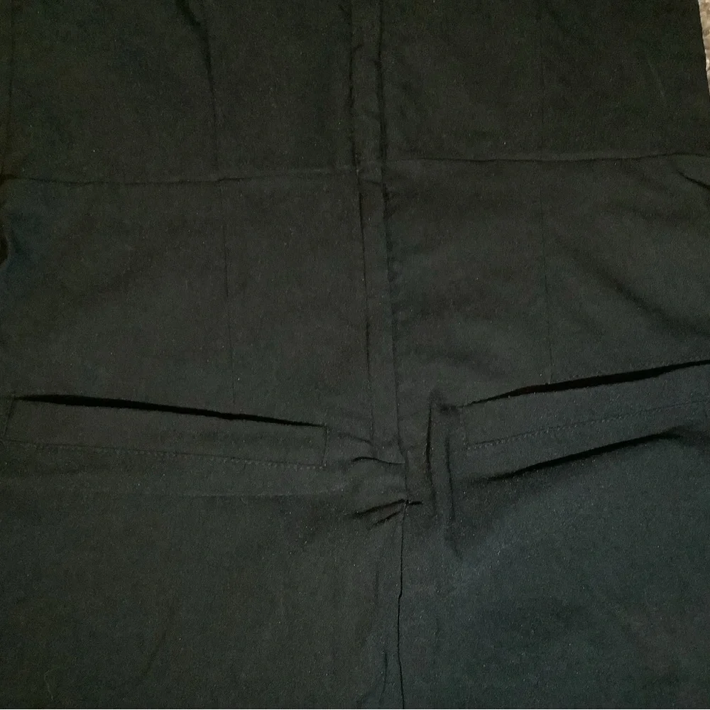 Unique Vintage 1950s Halter Marcel Jumpsuit, color black, size: Small or 4 - Picture 10 of 13